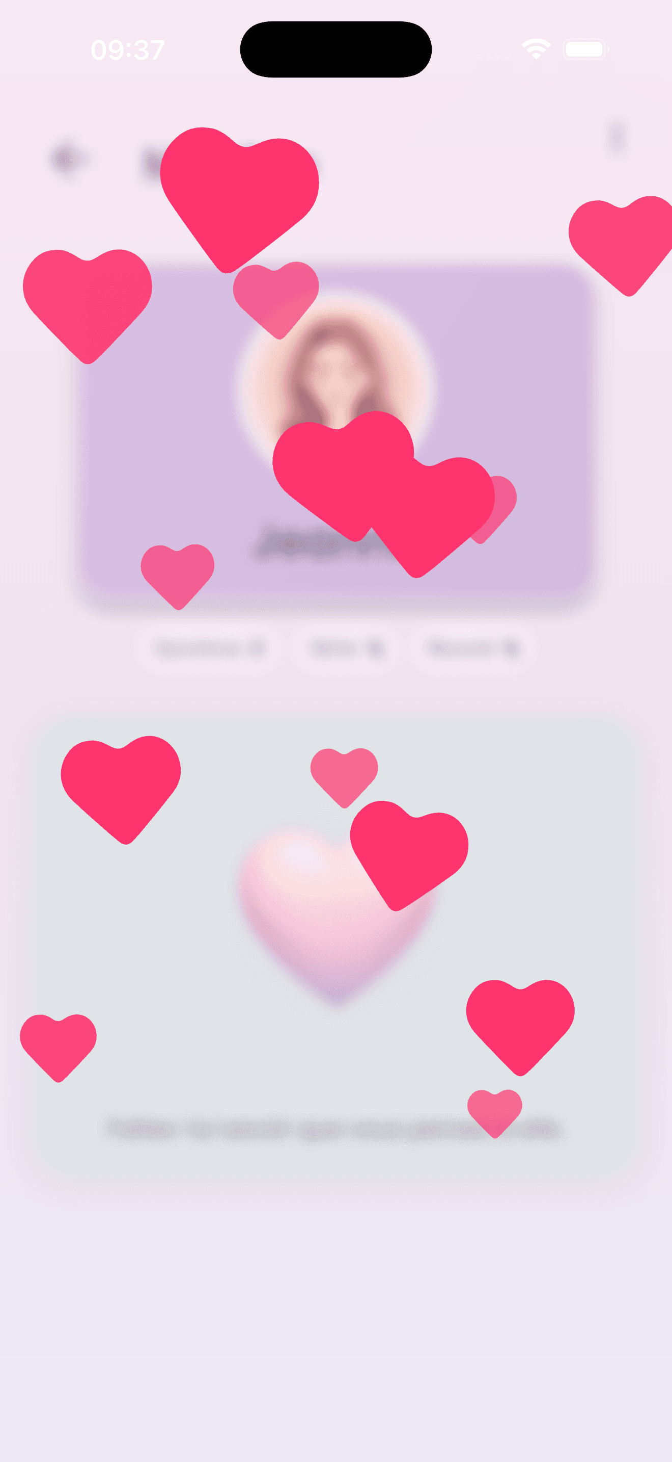 Écran réglages de Synchro